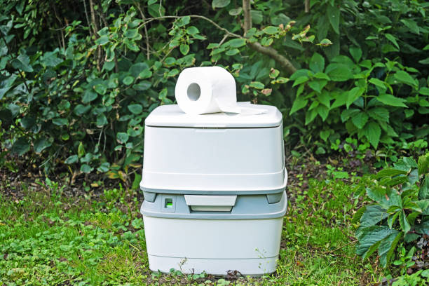Best Portable restroom trailer rental  in Strum, WI